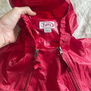 Red Muddy Buddy Tuffo Rainsuit Toddler 18mo